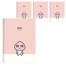 아이콘스 카카오프렌즈 스프링 연습장, 어피치, 4개입