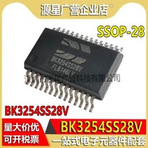BK3254SS28V BK3254SS28 SSOP-28 증폭기 스피커 및 Bluetooth 전원 공급 장치 일반 접지 전류 특수 칩 SSOP28