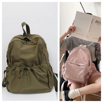 가벼운 가방 데일리 무지 심플 학생 여성 캐주얼 백팩