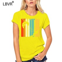 카이트 서핑 레트로 카이트 서핑 남성 티셔츠 있는 자동차 링 오버사이즈 코튼 크루넥 반팔, 17 yellowX85731_02 XS