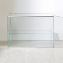 샤인 유리 쇼케이스 600 - 빵 카페 실내 미니온실 디저트 쿠키 장식장 진열장 피규어 레고, 샤인 2단선반형 60 x 35 x 35 일반 2문