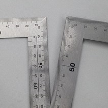 ㄱ모양 철자 스틸자 30cm, 상품선택