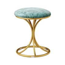 까페의자 커피숍 의자 인테리어체어 낮은 카페 클래식 업소용 싱글 화장대 테라스 벨벳, 그린 테크니컬 천