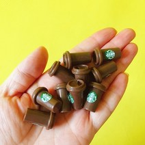 미니어처 음식 생신상 찐고구마 상차림 미니를사랑하는사람들새로운 ~ 10 pcs 키티 커피 컵/인형 집/미니어, 05 10 brown