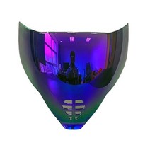 ICON airflite용 헬멧 바이저 오토바이 렌즈 Fliteshield 미러 교체 페이스 실드 액세서리, 08 Purple