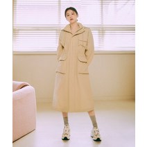 마리떼 빅포켓 피쉬테일 점퍼 베이지