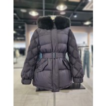 보브)) 리얼 퍼 후드 구스다운 패딩 점퍼 (712241750599)(1378286)
