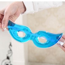 온열 안대 스팀 아이스 아이 젤 뷰티 슬리핑 마스크 다크 서클 감소 피로 회복 스트레인 1 피스 쿨링 패치, 01 파란