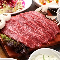 미국산 소고기 부채살 구이용 (냉동) 200g 3팩 600g, 3개