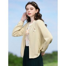 여성 숏가디건 크롭 볼레로 나는 당신을 믿는다 Single breasted Women s Spring Jacket 자수 짧은 카디건 기질 니트 Womens tops 4474