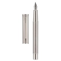 Asvine 매트 블랙 만년필, Stainless Steel, Extra Fine Point