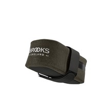 [일본 정규품] Brooks (브룩스) 자전거 안장 가방 SCAPE SADDLE POCKET BAG 스케이프 안장 포켓 백 머드 그린 0.7 L 방수 내마모성 2 년 보증