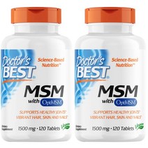 닥터스베스트 MSM 1500mg 타블렛, 120정, 2개