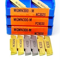 인서트 팁 선반공구 mgmn150 mgmn200 mgmn250 mgmn300 g nc3020 3030 pc9030 그루빙 카바이드 절단 블레이드 선반 텅스텐 카바이드 절삭 공구, mgmn300m nc3020
