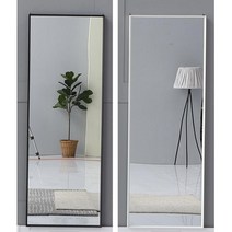호텔 모텔 와이드 넓은 벽걸이 사각 전신 거울 쇼핑몰, 그레이