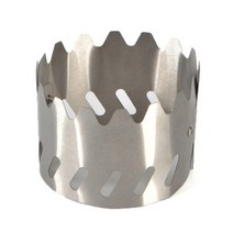 캠핑 버너바람막이 2x 야외 피크닉 알코올 스토브 홀더 초경량 윈드 쉴드 요리 스탠드 스크린, [01] Silver