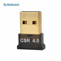 USB 블루투스 어댑터 동글 Kebidumei 블루투스 4.0 어댑터 동글 USB 2.0 무선 EDR 3Mbps 노트북 태블릿 컴, 한개옵션0