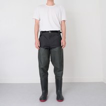 맥스메가다인 낚시 해루질 갯벌 모내기 웨이더 부츠 허벅지 장화, 275, 카키