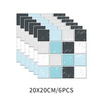 20*20cm 벽지 자기 접착 성 욕실 방수 및 습기 방지 주방 타일 스티커 거실 침실 벽 Decora, 23 No.23
