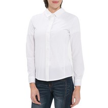 티팜 여성용 긴팔 단색 여성 블라우스 B101L
