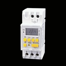 IGERCN THC-20A 프로그래밍 가능한 시간 스위치 디지털 220vac 20AMP 전기 제어 24 7 일 ON OFF 자동 마이, 03 6A  220VAC
