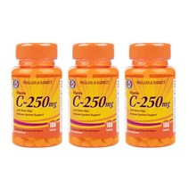 Holland & Barrett 홀랜드앤바렛 비타민 C 와일드 로즈힙 250mg 100정 3개