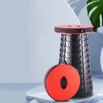 캠핑 의자 낚시 1인용 스툴 체어 캠핑 야외 트위스트 낮은 간이 휴대용 접이식 클린프로젝트 돼지코 실내 보조_12881187_9800, 블랙