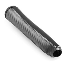 쌍용 액티언 렉스턴 코란도 로디우스 카이론 티볼리 무소 스타빅용 탄소 섬유 스타일 가죽 기어 핸드 브레, 02 GRAY