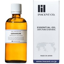 [일본 아로마오일] 제라늄 100ml 인센트 에센셜 오일 정유