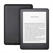 이북 리더기 전자책 ebook e북 전면 조명이 내장된 완전히 킨들 블랙 버전 전자, 전자책 리더+케이스+스크린 프로텍터 세트, 검은색