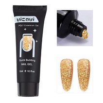 15ml 폴리 아크릴 젤 네일 아트 익스텐션 퀵 빌딩 껌 투명 젤리 매니큐어 모델 코팅 도구 폴리머 선물 y028, 2818