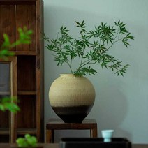 대형 달항아리 전통 화병, M