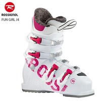 ROSSIGNOL 로시뇨르 스키 부츠 키즈 주니어 FUN GIRL J4 WHITE 22-23 NEW 모델〔SA〕, 25.5