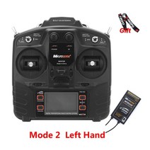 드론조종기 드론컨트롤러 고정익 항공기 다축 aircraf 용 mc9002 수신기가있는, 왼손 tx rx