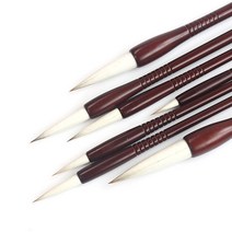 미리사몰 고급 겸호필 캘리그라피붓 수묵화붓 양모붓 붓, 고급 겸호필 4호