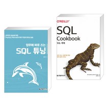 (서점추천) 업무에 바로 쓰는 SQL 튜닝 + SQL 쿡북 (전2권), 한빛미디어