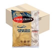 팜프리츠 점보 웨지 2kg /8컷웨지감자 (냉동) X 4개