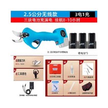 커팅 전지 가위 충전식 전동 전기 과일 나무 전정 연장봉 무선 리튬 배터리 127771, 2.5cm 배터리 3개