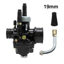 오토바이 기화기 ZSDTRP-모델 PHBG DS 레이싱 엘보 튜브 기화기 17mm 21mm DIO JOG 50cc BWS100 용, 02 19mm black