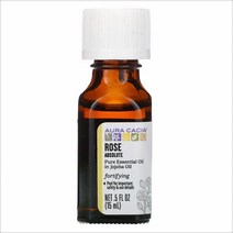 아우라 카시아 퓨어 에센셜 오일 로즈 앱솔루트 15ml Aura Cacia Pure Essential Oil Rose Absolute