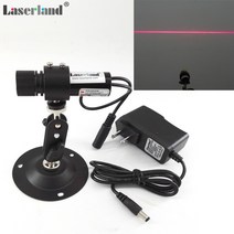 빔프로젝터 스마트빔 회의 캠핑 가정 이동식tv 레이저빔 laserland 2270 focusable 650nm 660nm 20mw 60mw 100mw 레드 라인 생성기 모듈, 미국 어댑터 및 마운트