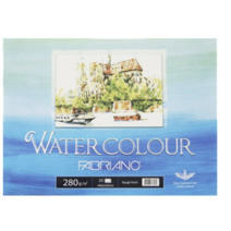 파브리아노 워터칼라 블록형 패드 스케치북 20매 WA11, 1개