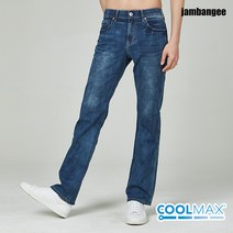 잠뱅이 남성 쿨맥스 오비안밴드 캣엠보 얼룩이 시와 워싱 데님 AJ2DIH32-DB