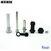 OTOM 오토바이 앞뒤 브레이크 캘리퍼 수리 키트 가이드 핀 스프링 절연 패드 닛산 혼다 CR125R CR250R CRF250X/450R, Rear Repair Kit, Rear Repair Kit