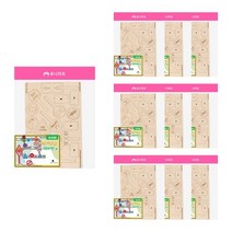 유니아트 어린이안전 교통표지판 만들기 W036, 10개, 랜덤발송