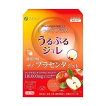 일본직배송 나노 태반 분해 미세효소 사과맛 22팩 보충 히알루론산 젤리 영양식품, 22개(x1)