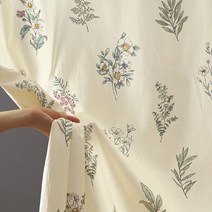 [타카타카]앤가든 순면 광목커튼 긴창형(140x230)