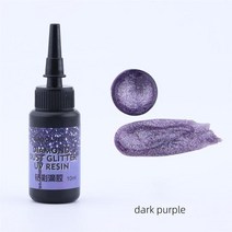 에폭시레진 24 색 10ML UV 수지 접착제 키트 드릴 플래시 에폭시 세트 자외선 경화 DIY 진주 광택 보석 만들기 용품, [18] 24