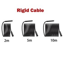 고성능 ENWOR-P30 스크린 내시경 케이블 단일 및 이중 렌즈 전용 3.9mm5.5mm8mm 모니터 없음, [04] 5m, [03] Dual 8mm Rigid