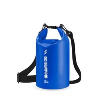 가방 야외 건조 방수 대용량 스포츠 하이킹 보트 낚시 래프팅 수영 어깨 접는, 02 Blue_03 10L